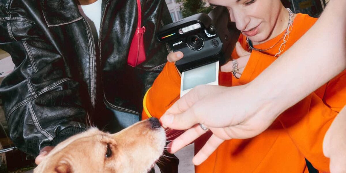 Sample lifestyle image from Polaroid’s flip campaign